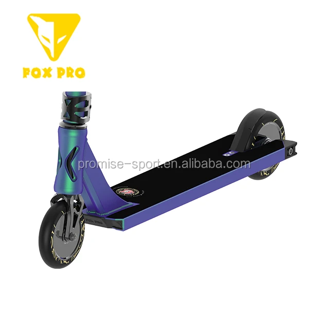 Трюковый самокат Rainbow Pro, скутер с полным трюком, алюминиевый, начальный уровень, фристайл, для детей и взрослых