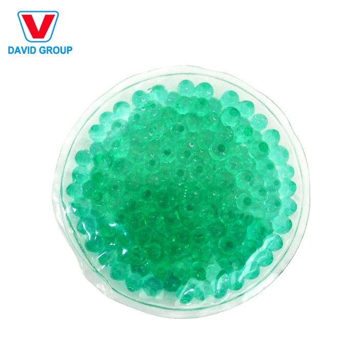 Customized round Mini Gel Ice Cold Pack in Bright Colors for Rehabilitation Therapy
