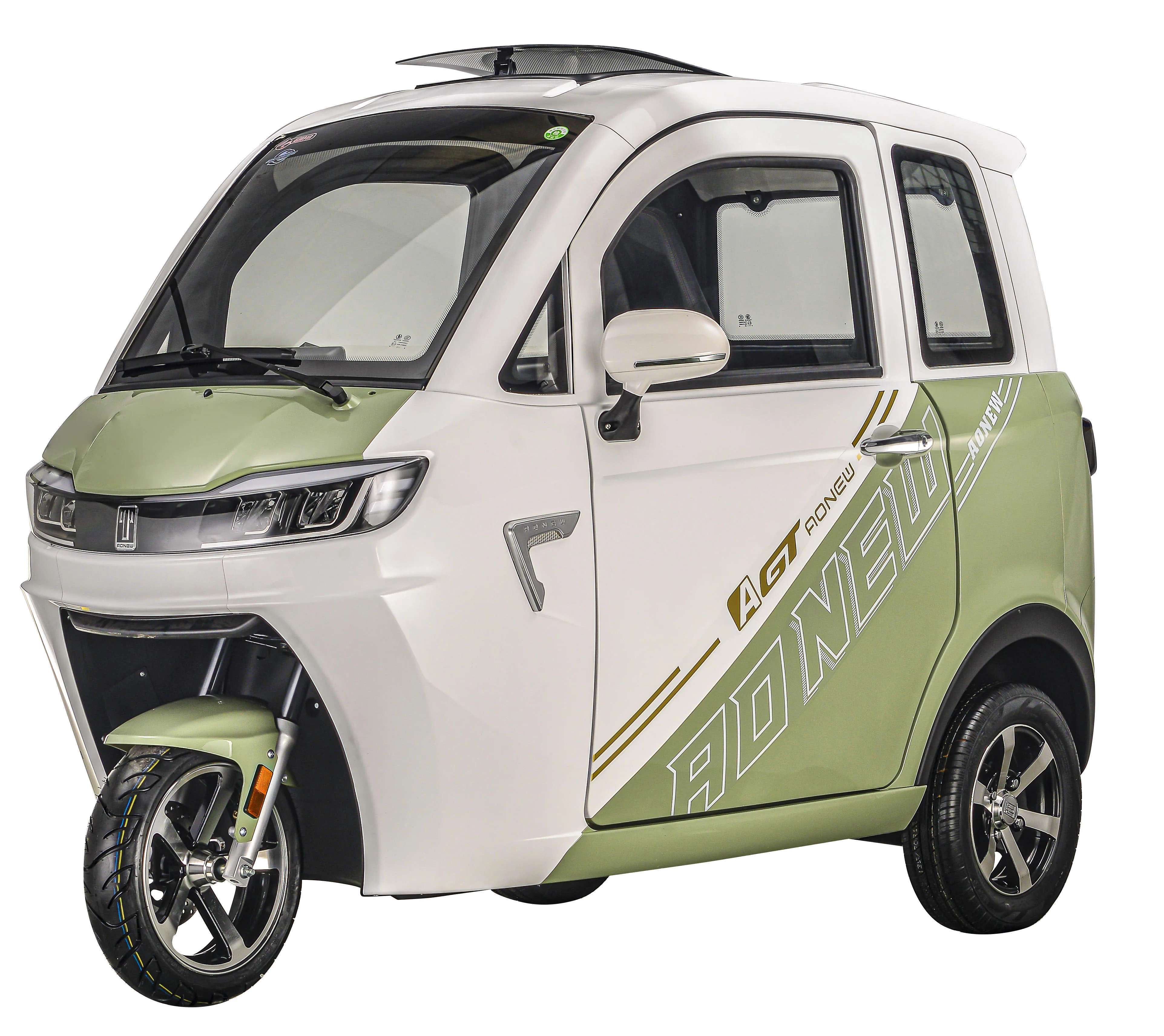 2023 New Design Enclosed Body Electric Tricycle 3 Wheels Tricycle Cabin