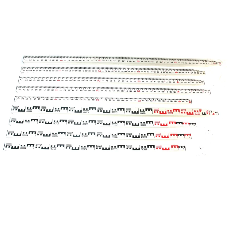 
5m Aluminium Leveling Staff with bubble 