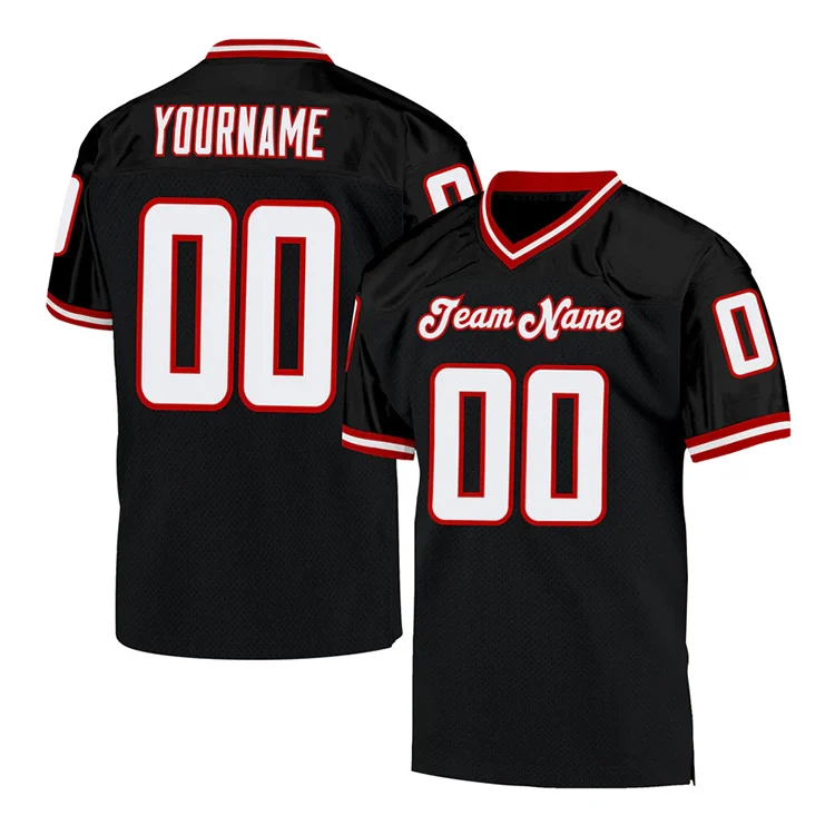 Custom Football Jersey American Design Youth Team Club Practice Jersey American Football Uniform