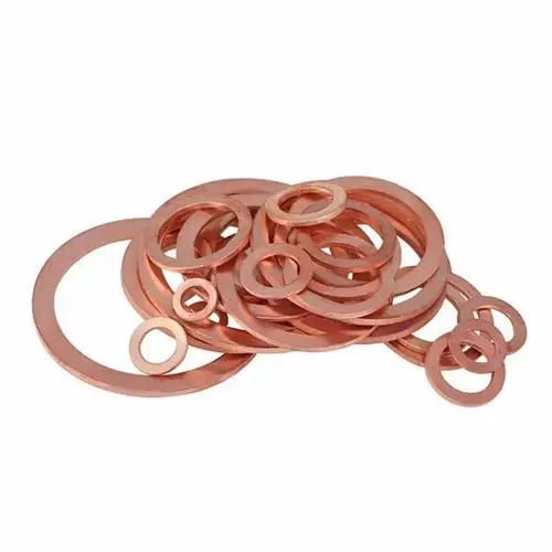 Standard High Quality Copper Round Washer Metal Flat Washers Copper Washer