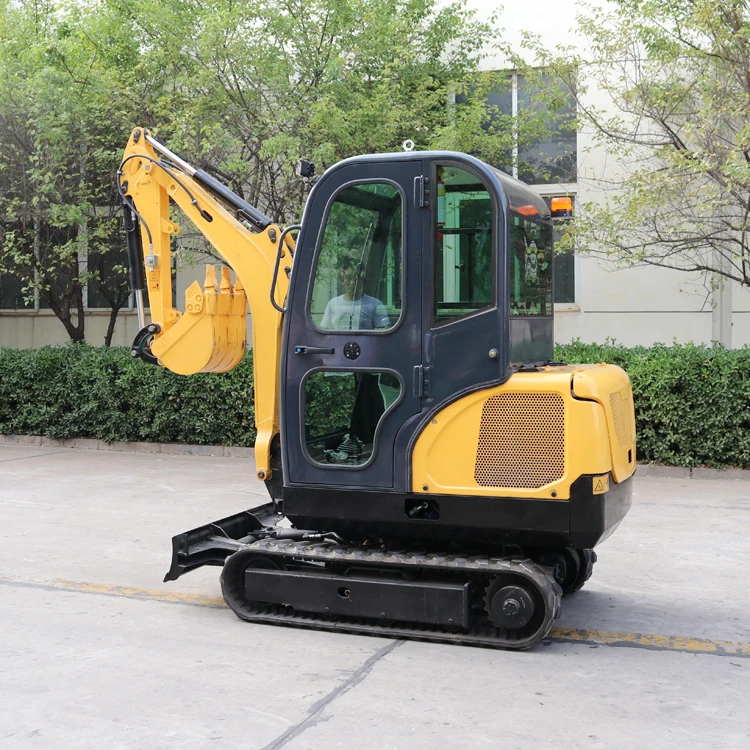 Mini Excavator Machine 1 Ton 2 Ton Diesel Hydraulic Small Micro Crawler Bagger Digger Mini Excavators