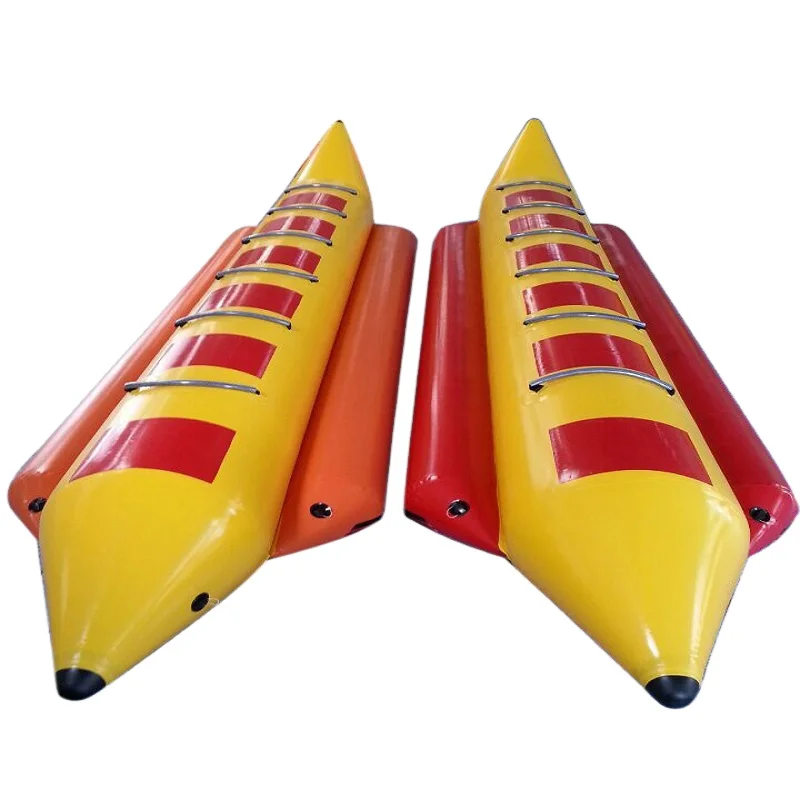6 Passenger Ride Sitting Inflatable Banana Boat Towable Banana Boats Tube For Sale