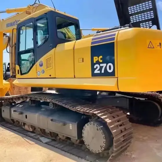 Японский оригинальный использованный Komatsu PC 270 pc270 pc270-7 экскаватор низкая цена для продажи