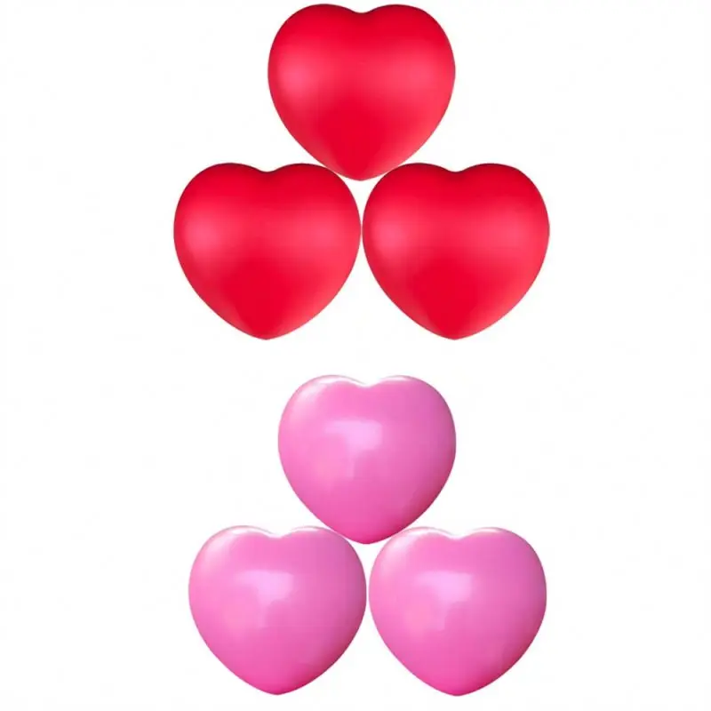 Promotional  Cute Heart Red Pink Customize Logo Customize Stress Ball For promotional Gift Squeeze PU Stess Ball Relief