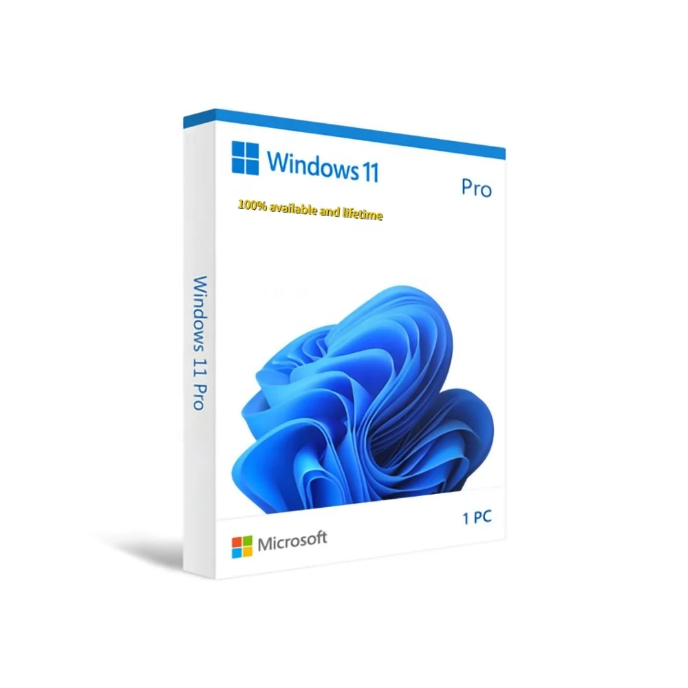 Fast Online 24 hours Ready in Stock Win 11 Pro Digital Key 64Bit or 32 Bit Just Key digital license code Delivery by Email