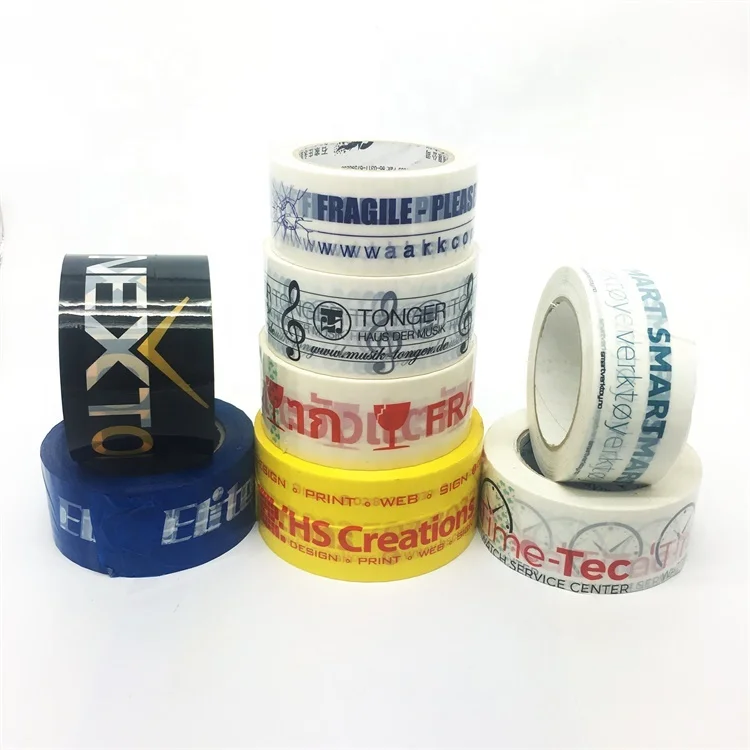 hebei factory Custom logo packing tape