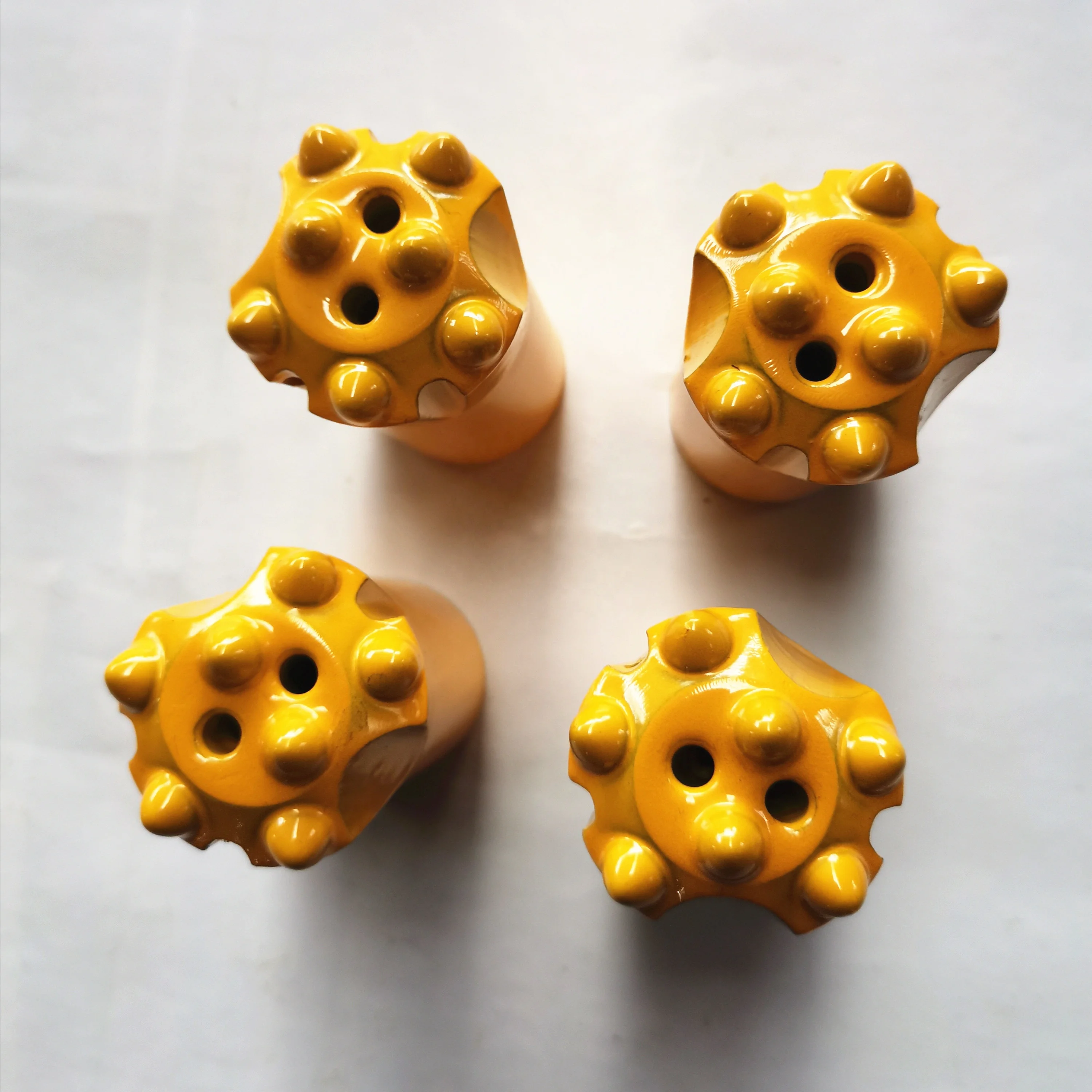 
Sanmeul Tapered Hard Rock Drill Bit Ballistic Tungsten Carbide Bit 7 Degree 34mm Taper Button Bit 