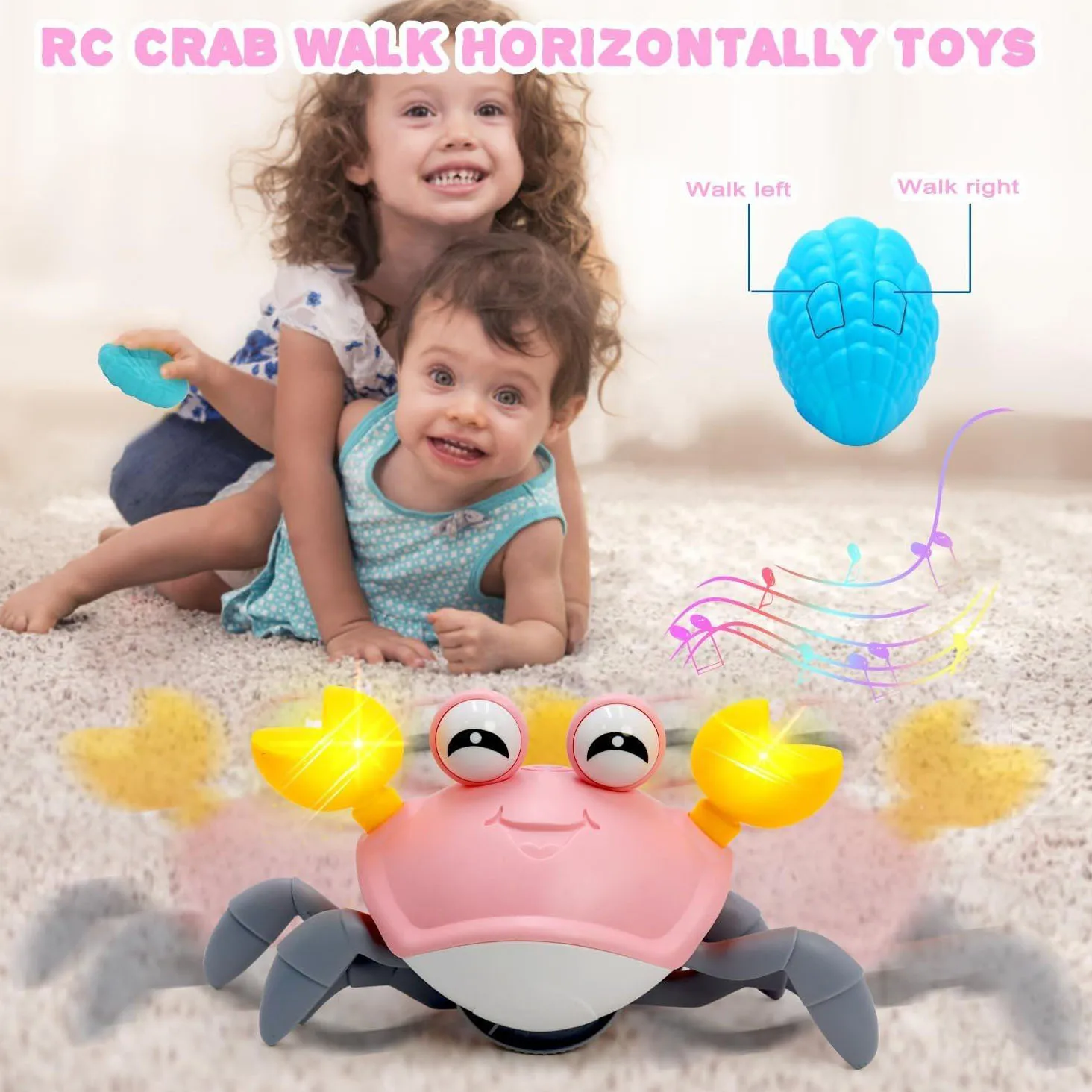Игрушки-краб с дистанционным управлением 2 4 г