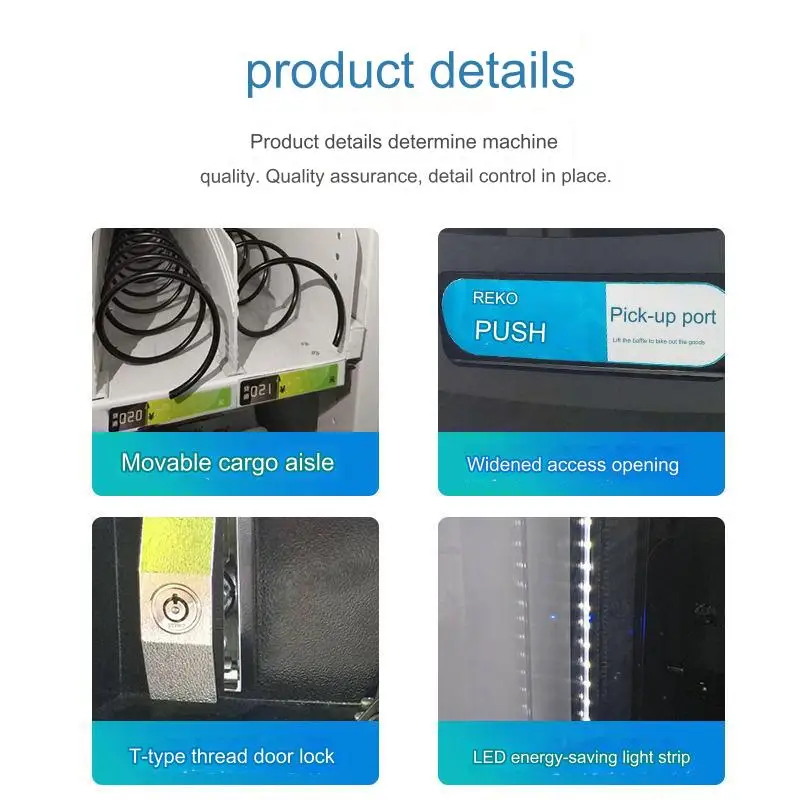 Hot-sell Combo Vending Machine for Sale Snack & Beverage Verkaufsautomat Vending Machine Wooden Case Motor Snack Food Provided