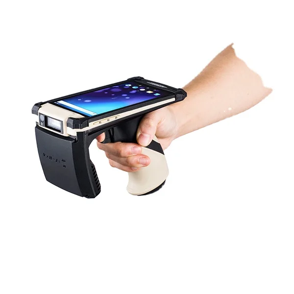 7 метров Android 6,0 Impinj R2000 UHF RFID ручной дальний считыватель PDA для складских запасов