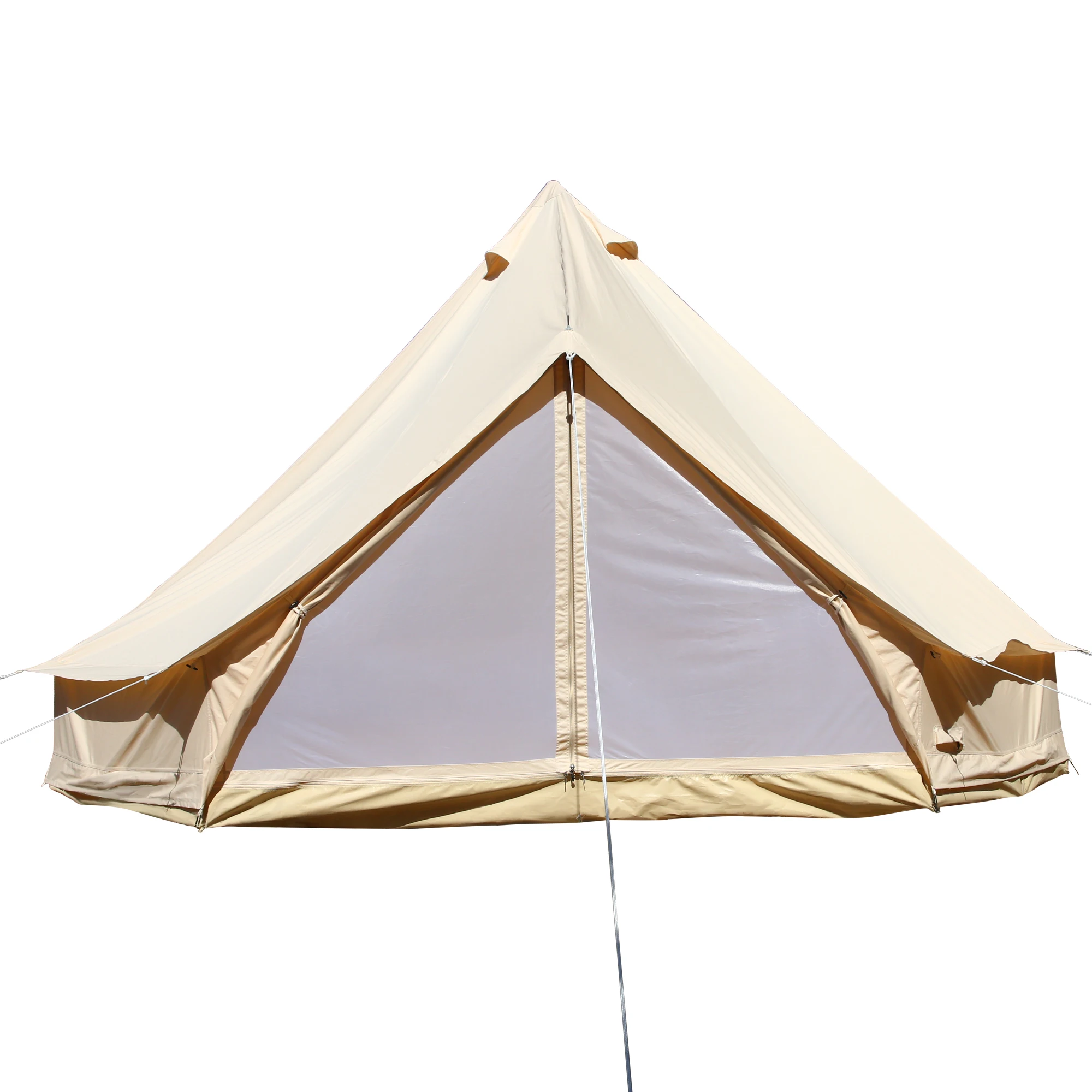 wholesale outdoor waterproof canvas teepee / tenda camping / luxury resort tent