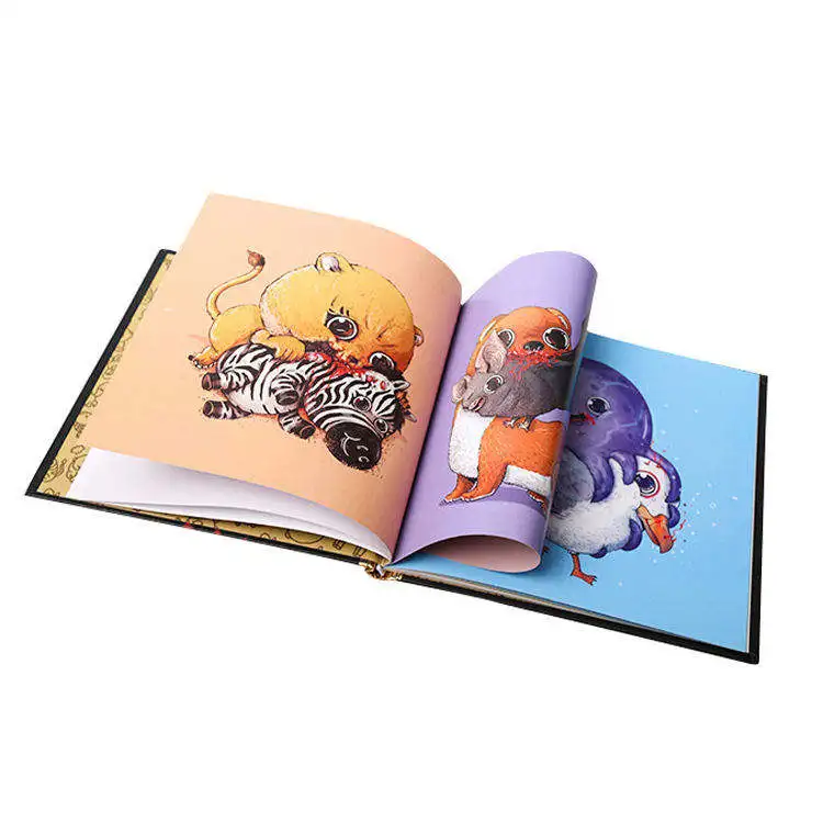 Wholesale Color Options Offset Bind Booklet Book Brochure Catalogue Book Printing Service