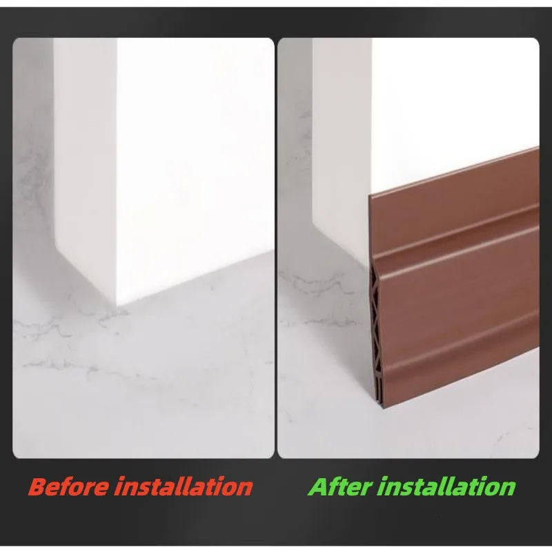 Door bottom thermal seal strip bedroom door soundproof windproof strip