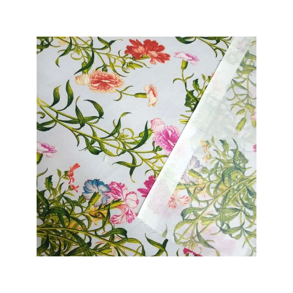 Most Fashionable High Quality Cotton Fabric High Resolution Digital Printing Fabric for Garments T Shirt