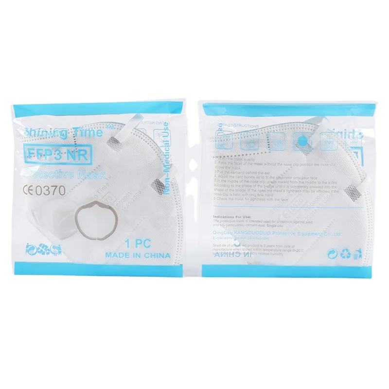 
Mask manufacturer wholesale standard air pollution protection ffp3 disposable breathing mask 