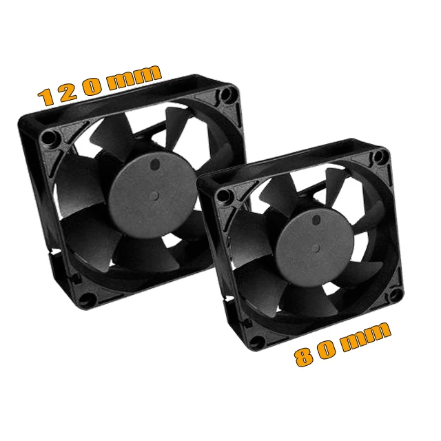 Modes Quiet Fan Computer Cooling Fan High Quality Stable 80mm/120mm Computer POWER Supply 12V 4pin 80x80x25mm 40000 Hrs 1200RPM