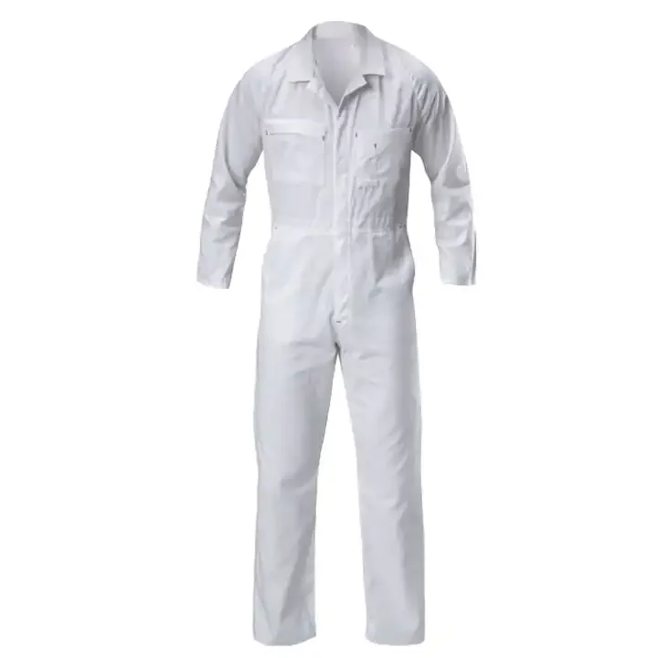 Custom bule 65 polyester 35 cotton technician uniform workwear coverall for men workwear