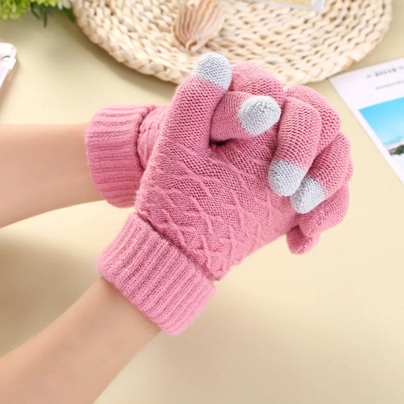 Hot Sell Winter Mittens Warm Fine Workmanship Eco-Friendly Low MOQ gloves winter women