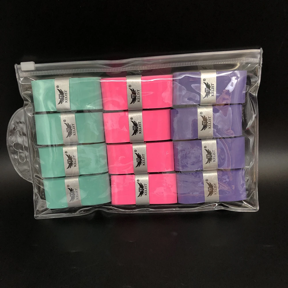 
Kelist soft feeling Badminton Thin Type quality Tennis racket overgrip for racket tennis 60pcs mix color 