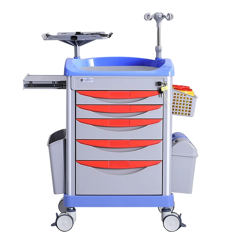 Factory wholesale high-quality luxury hospital rescue car self-priming slide rail shock absorption silent wheel ambulance