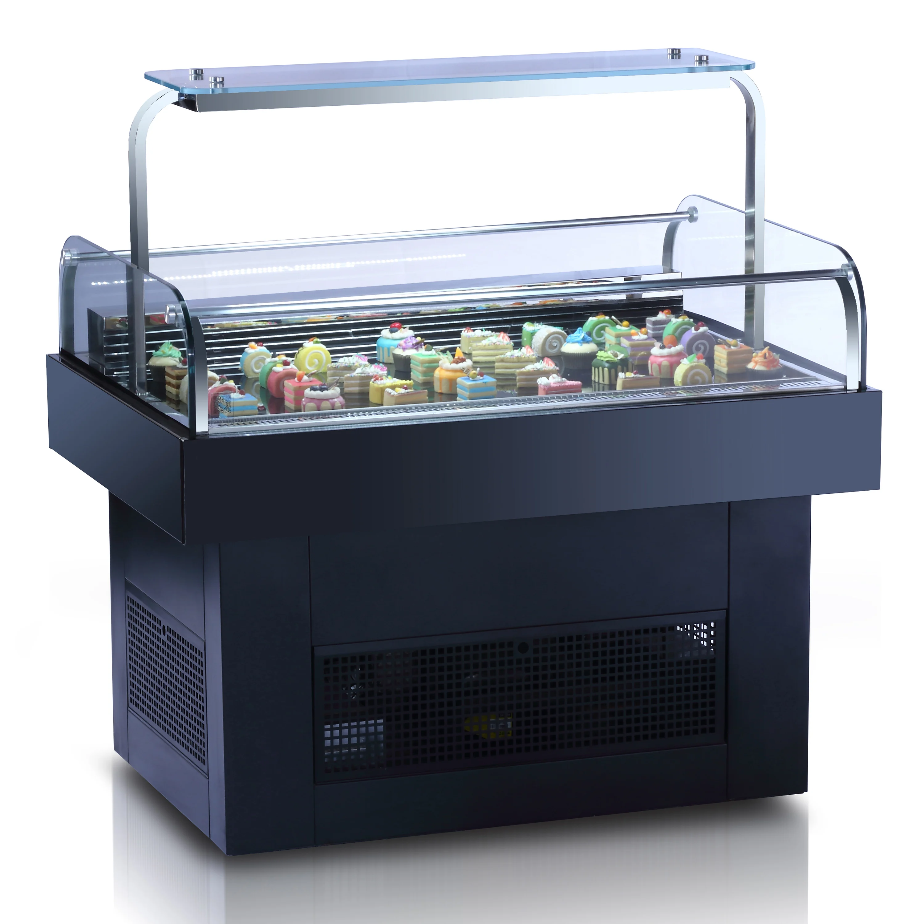 Arriart Horizontal Open type sandwich display showcase cake showcase bakery display cabinet refrigerator showcase for cakes