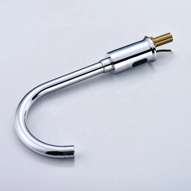 Stainless Steel Sensor Faucet Wall Bathroom Tap IR Sensor for Faucet Public Washroom