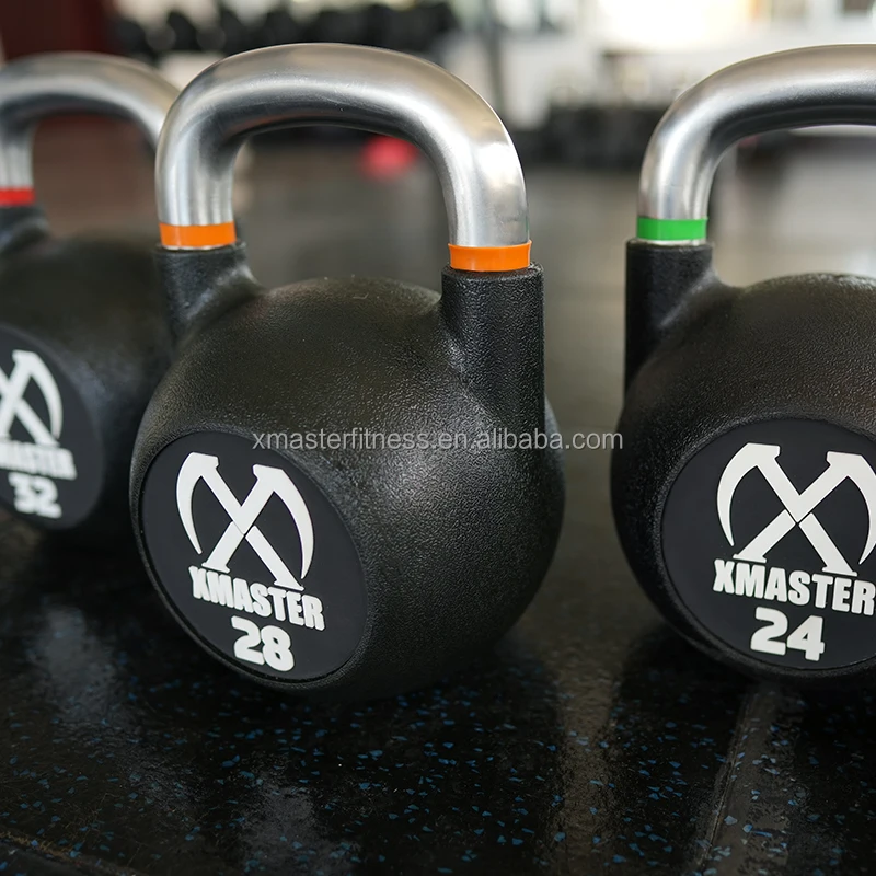 URETHANE COMPETITION KETTLEBELLS for premium home studio setups