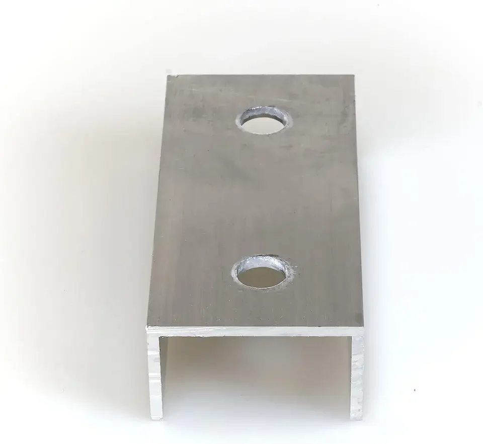Solar Module Rail Connector for Mounting Aluminium Solar Mounting Brackets Rail Splice