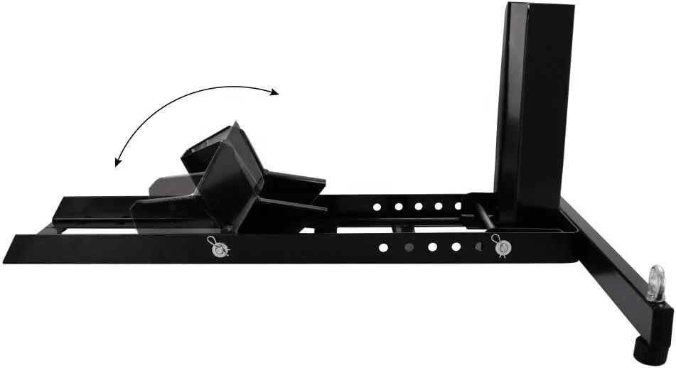 Motorcycle Wheel Chock Stand Auto Accessories Motorcycle Wheel Fixer for mounting to floors, truck beds or trailers