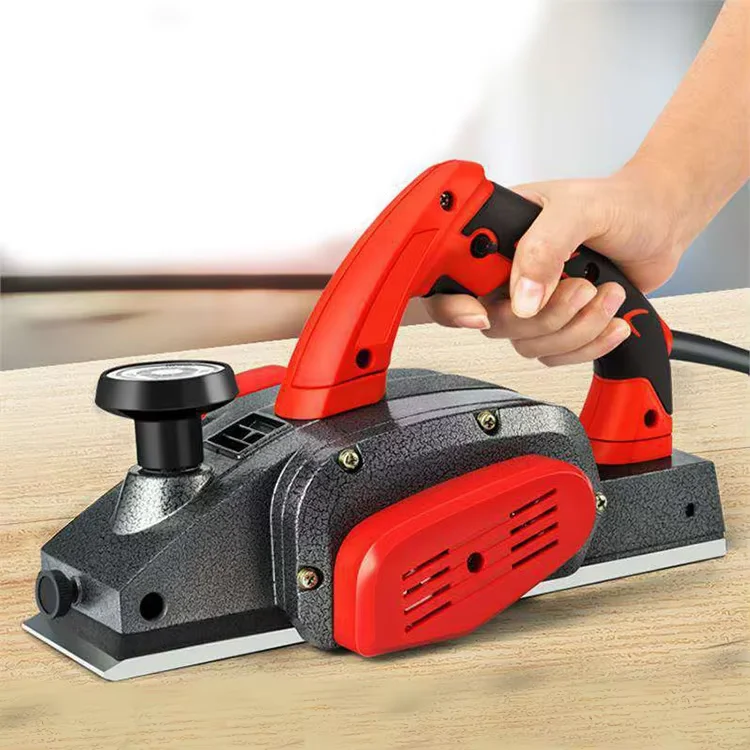 Hot Sale Portable Electric Planer Gauge Machine Hand Thicknesser Cutting Portable Woodworking Planer Home Woodworking Projects
