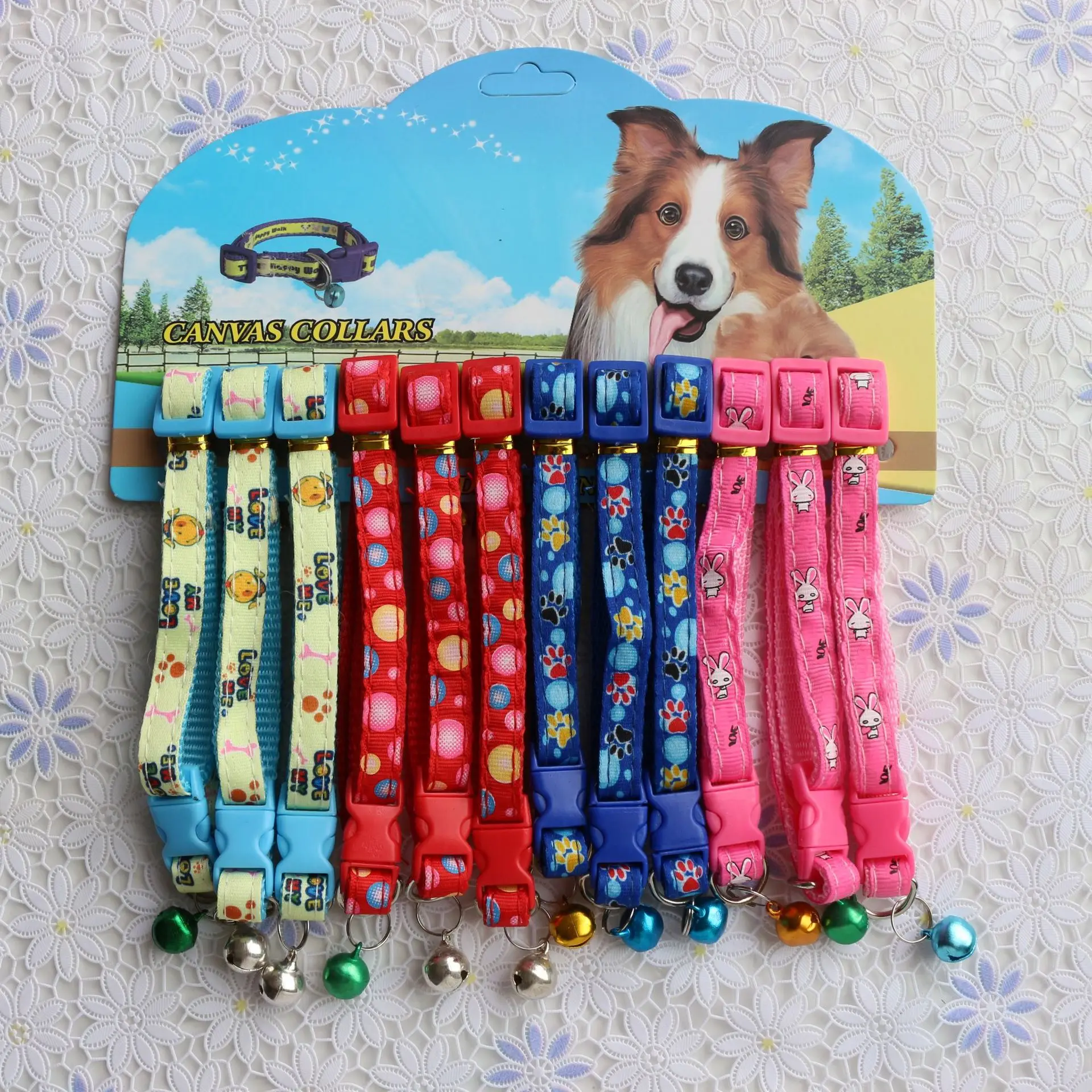 Printed Cat Rope Leads Pet Luxury Dog Harness Leash Set Traction Rope and Harness Collar and Leash Set