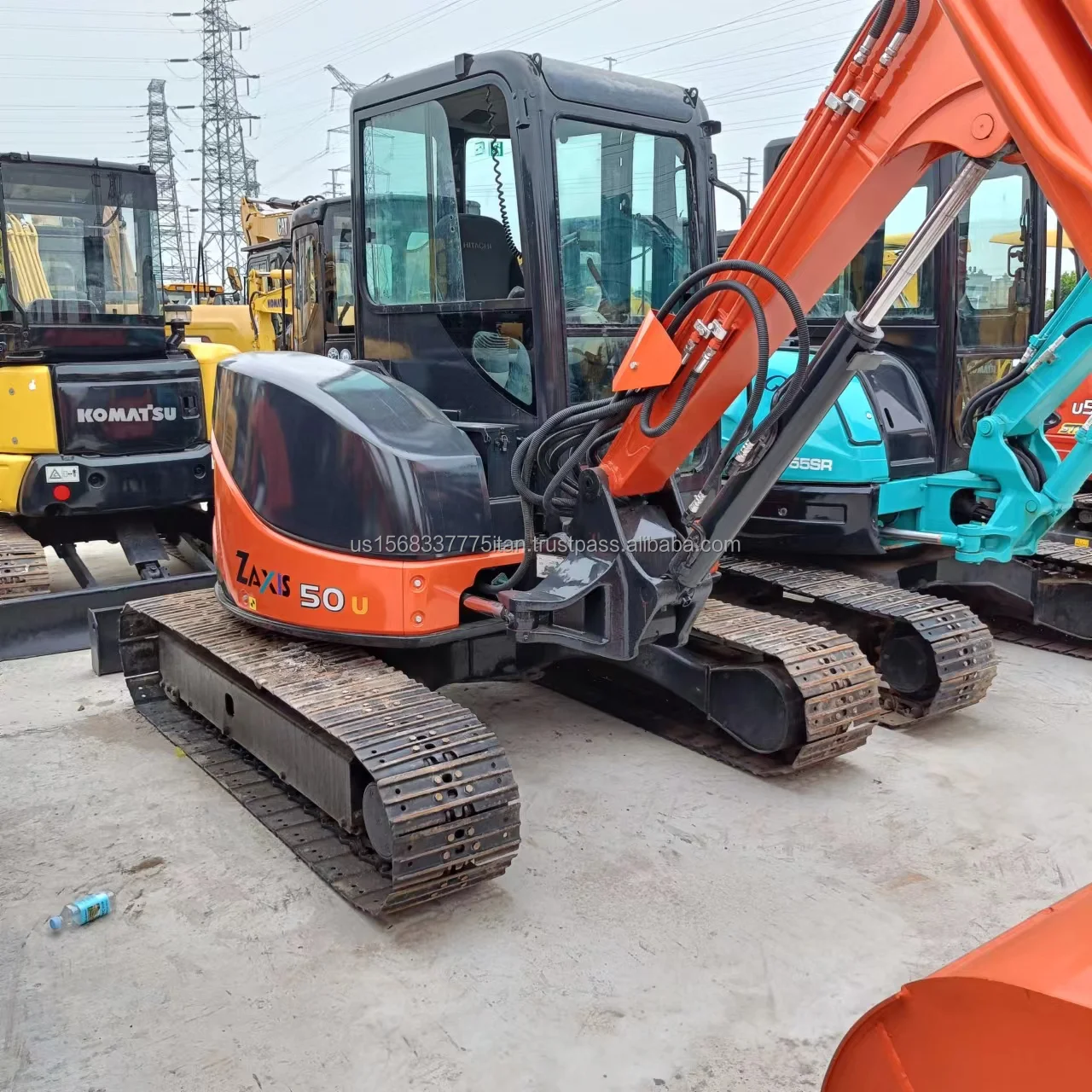 Hitachi ZX50u 5 TON Mini Excavator 5ton Excavator Mini Excavator High Quality and Hyperkinesis Made in JAPAN