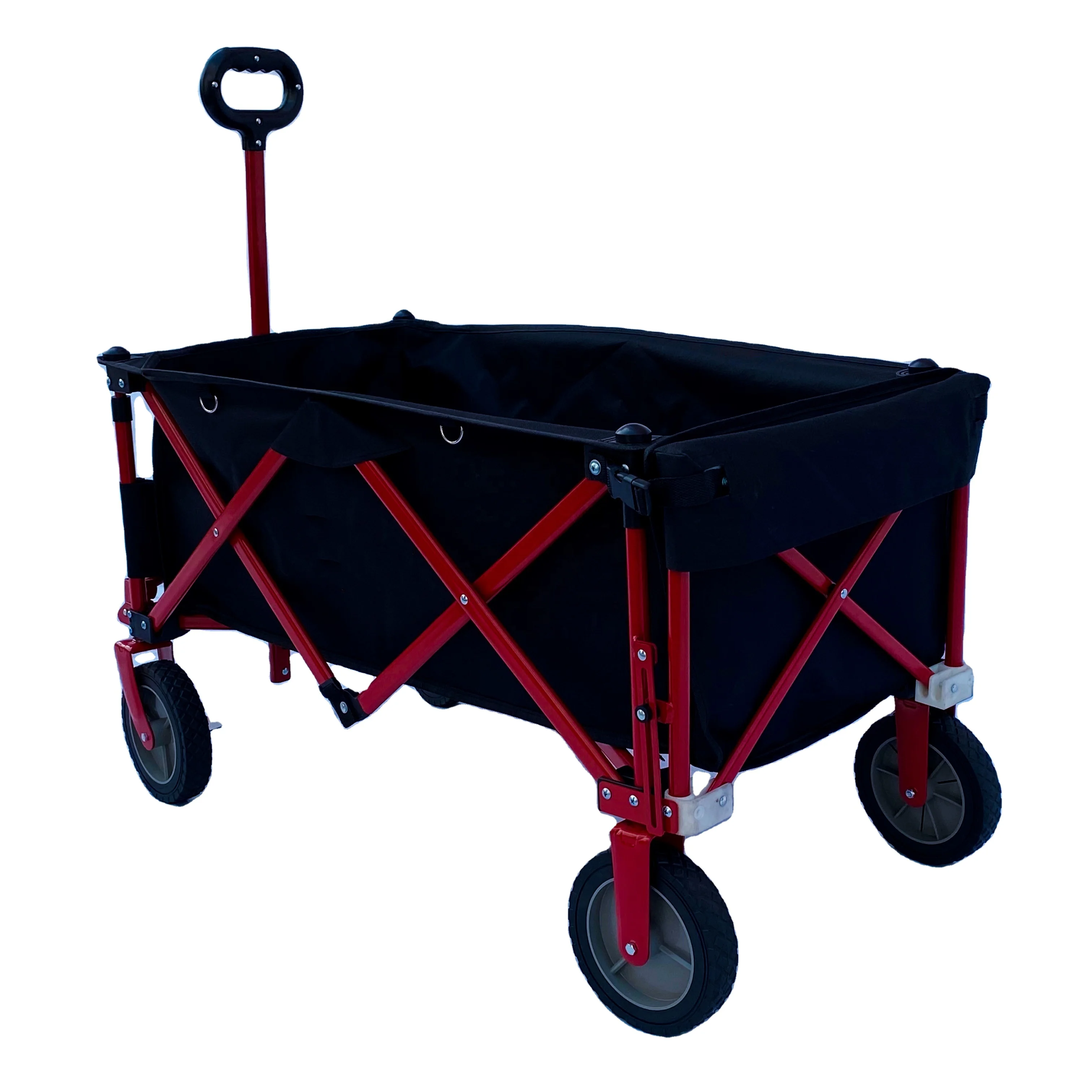 Outdoor Garden Park Utility Kids Wagon Portable Beach Trolley Cart Camping Foldable Folding Wagon