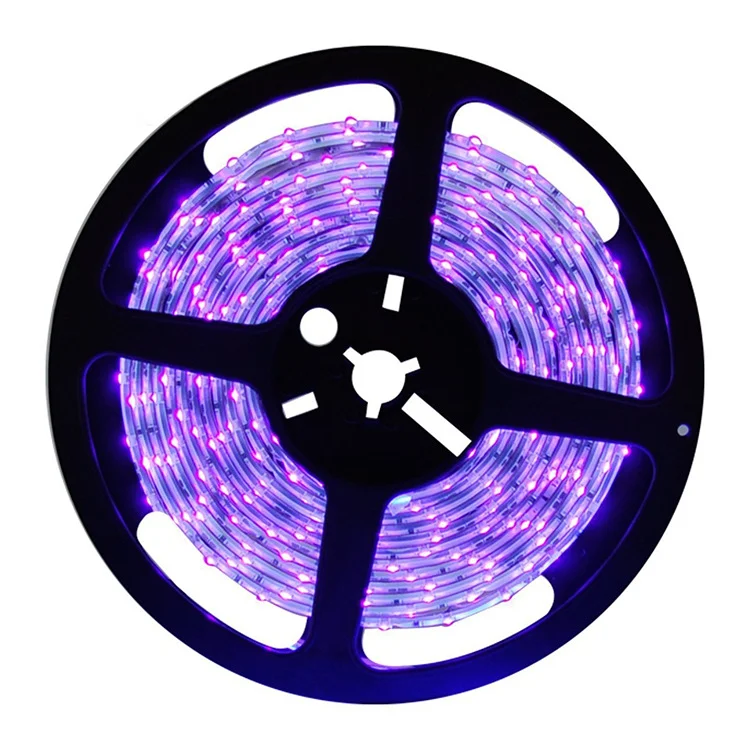 UVC UVB LED Strip Light 254 nm 265nm 275nm 280nm 310 nm UVB UVC Smd 3535 Sterilize Led Strip DC12V 24V With CE ROHS ETL Approved