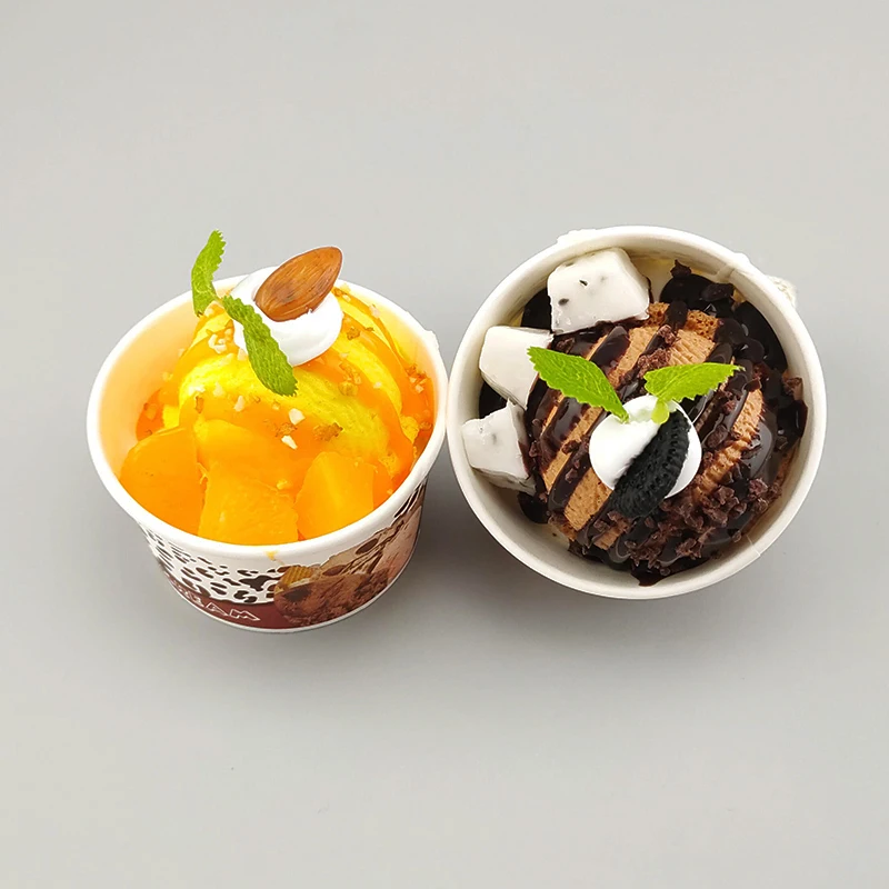 Полиуретановый 3D магнит для мороженого, чашка, торт, губка, торт, магнит на холодильник для украшения дома, дисплей еды