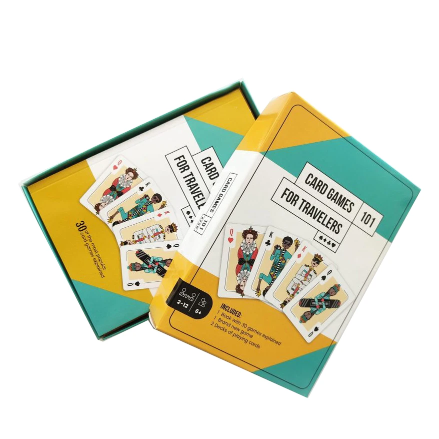 Professional Personal Customization Zain Double Deck Plastic Playing Card