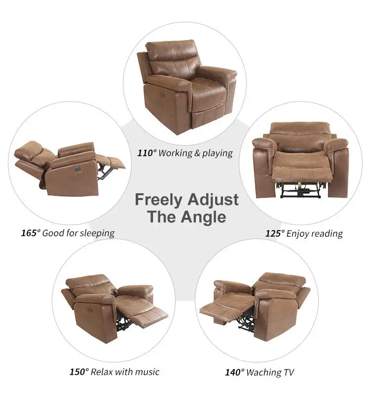 Modern Cheap Price Home Cinema Leather Electric Recliner Sofa Reclinable Chair Massage Sofa For Living Room