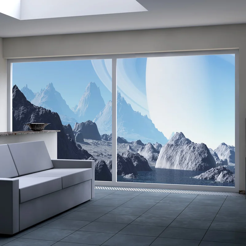 
HEWEI New-tech Thermochromic Dynamic Smart Glass In Building Glass 