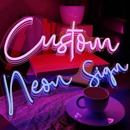 Drop Shipping Custom Neon Lights Sign Happy Birthday Only Advertising LED Sign