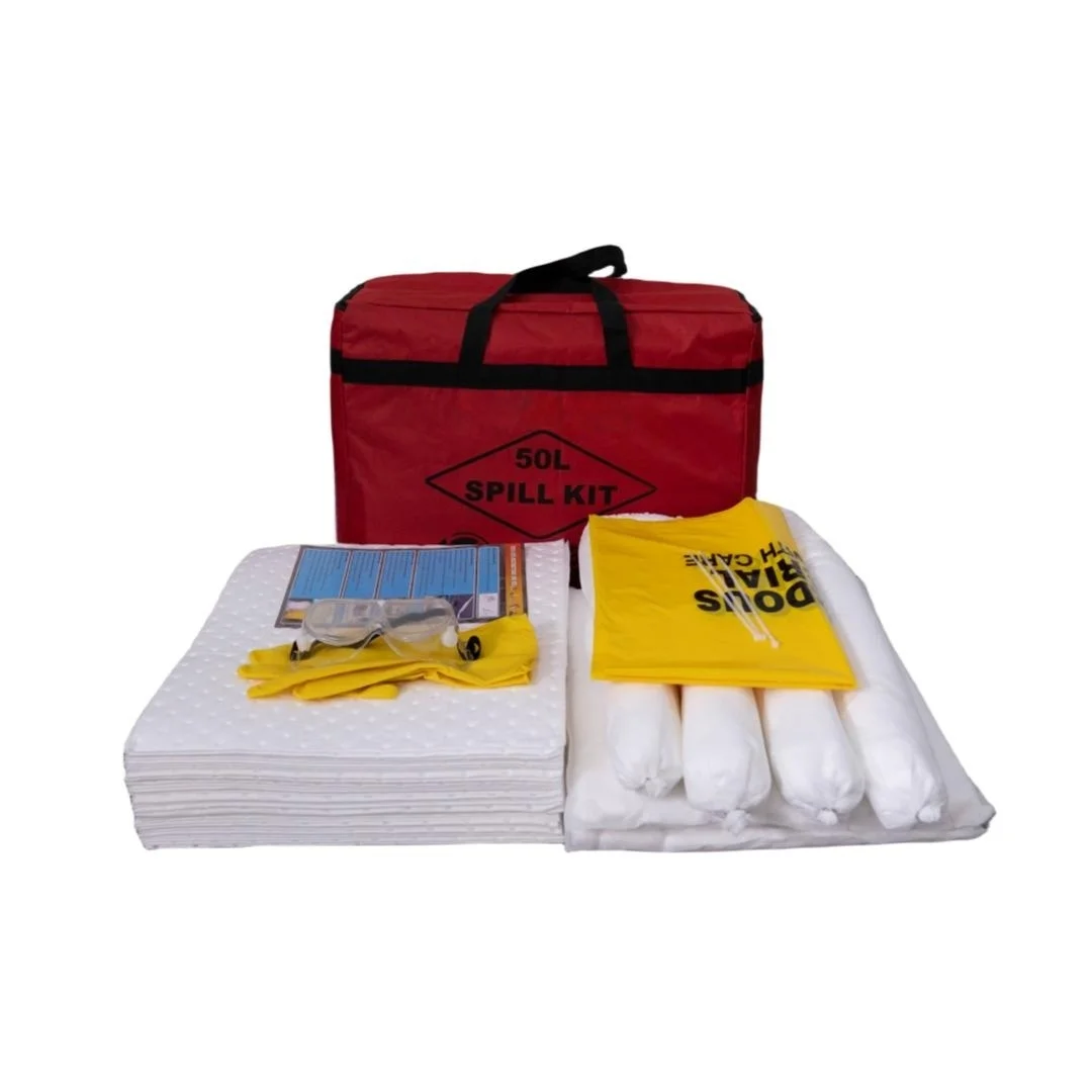 20 Liter High Absorbency Portable Fuel Oil Spill Kit Bag For Factory Other Environmental Products