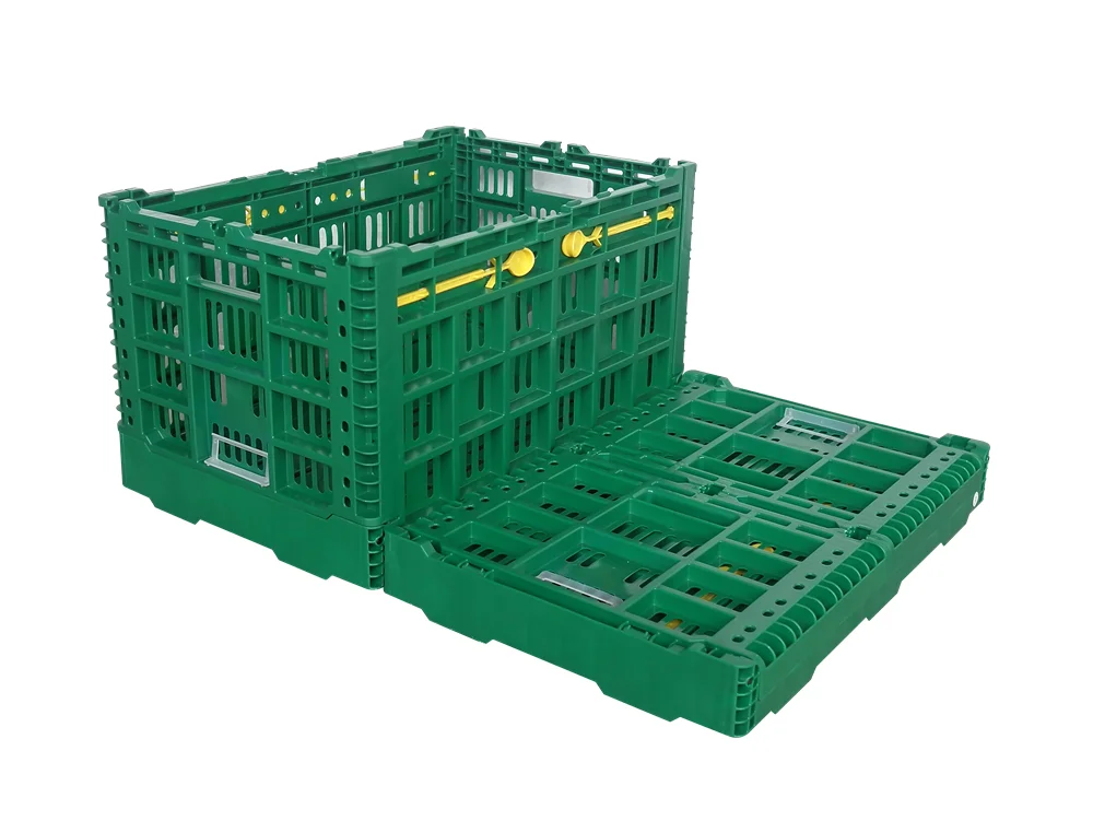 wholesale cheap price 530x360x310 mm Plastic Fruit Basket Strong Storage Vegetable Box Mesh Plastic Food Box Fruit Crate