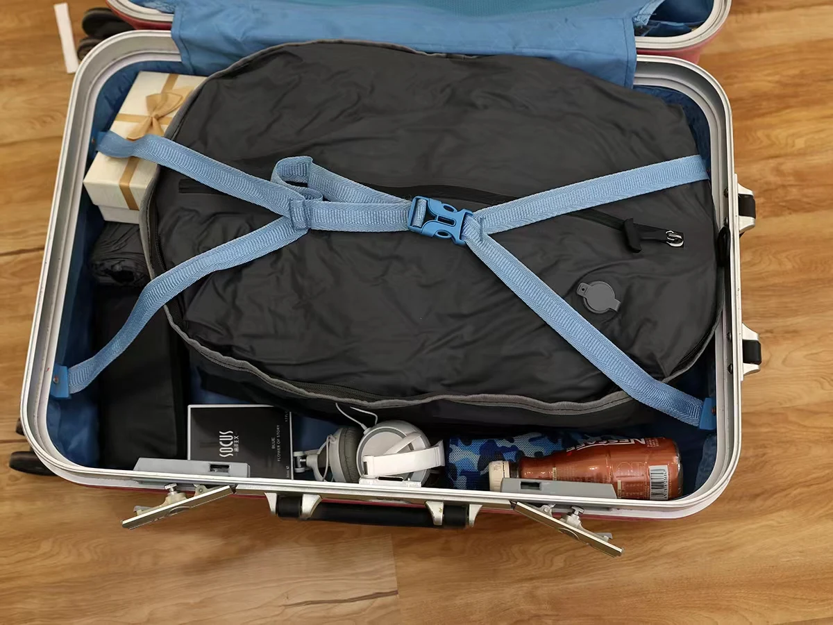 Pailox Vacuum Storage Compression Bags With Zipper Airtight Valve Space Saver Bag for Travel Clothes, Sweaters, Dress, Coats