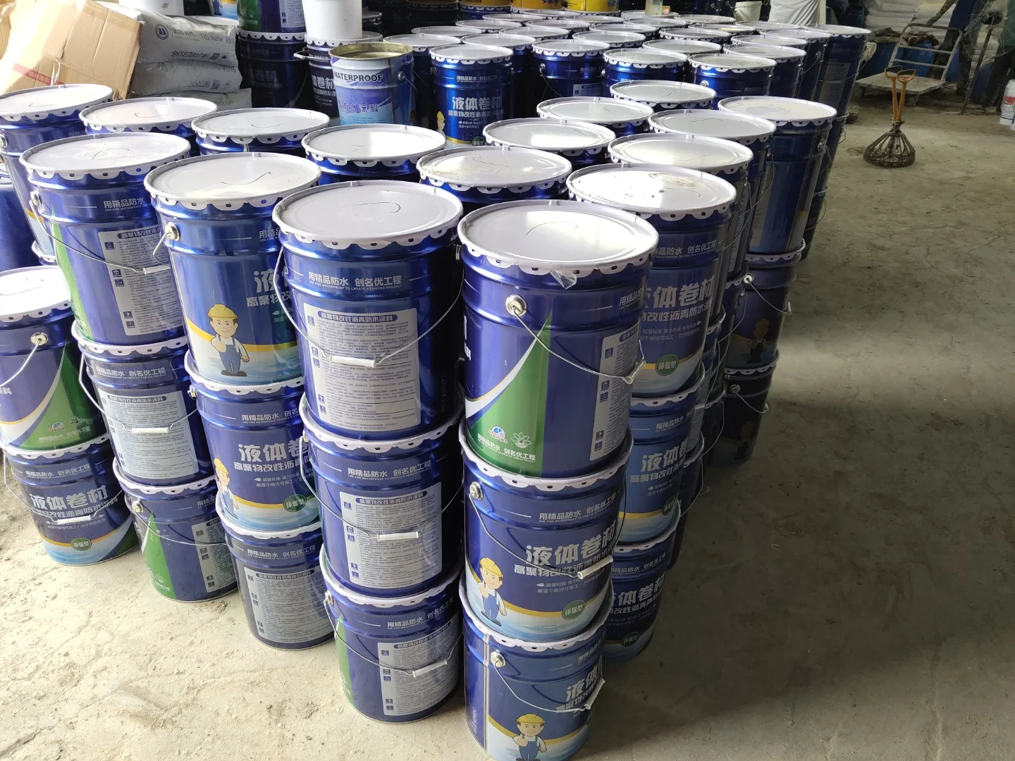 Thick Polymer Modified Asphaltmodified Acrylate Polycopolymer Emulsion Waterproof Coating