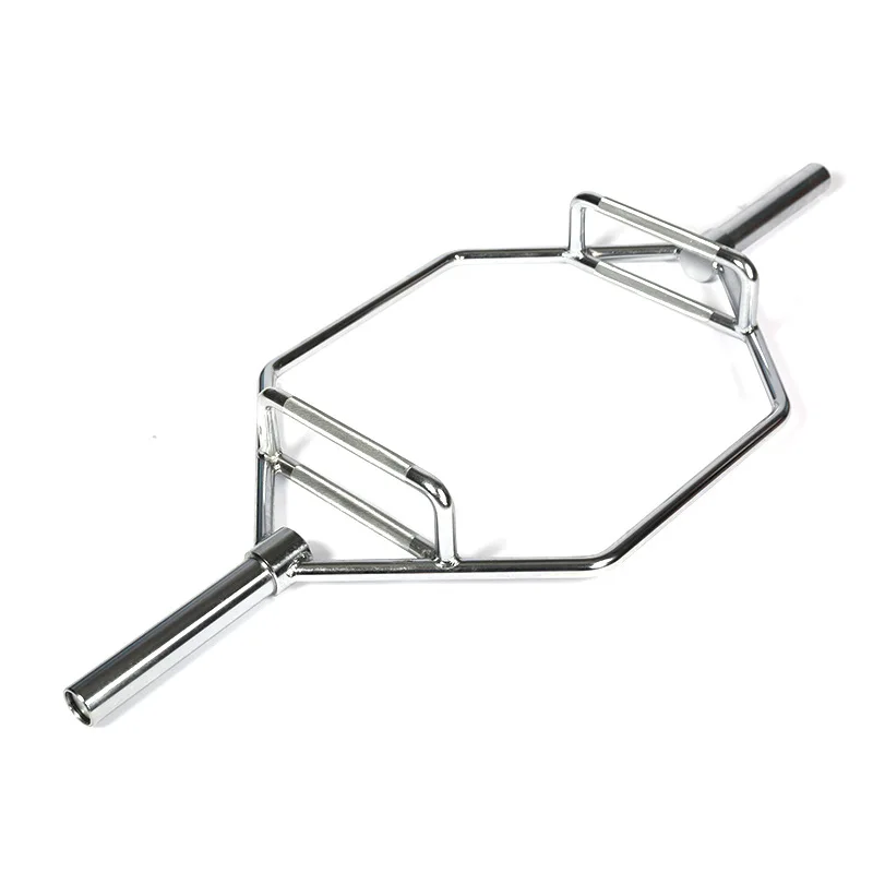 
High Strength Body Solid Weight Lifting Training Hex Trap Bar Fitness Squat Hex Barbell Bar for shrug training 