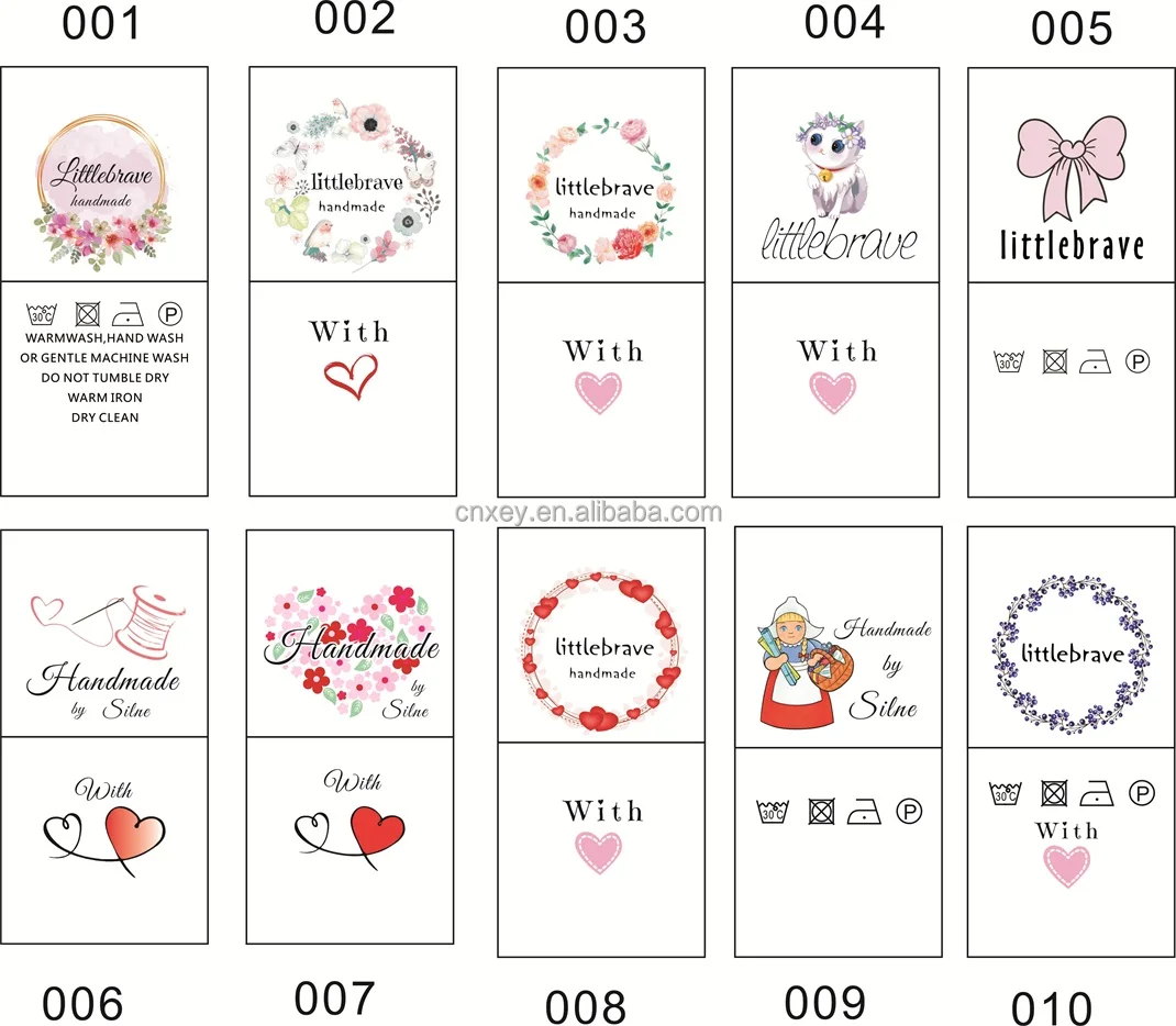 Индивидуальные этикетки ручной работы, хлопковые персонализированные этикетки для одежды