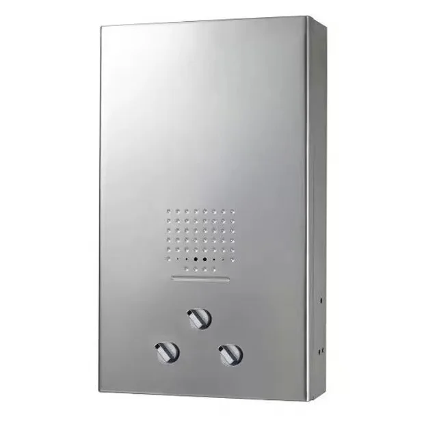 Корпус из нержавеющей стали 6l-24l со светодиодом для обеспечения температурной безопасности, сжиженный природный газ, водонагреватель для ванной и душа