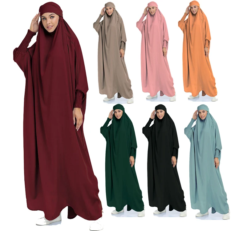 Оптовая продажа исламское платье для молитвы Jilbab из Турции женское длинное платье-хиджаб платья-Абайи традиционная мусульманская