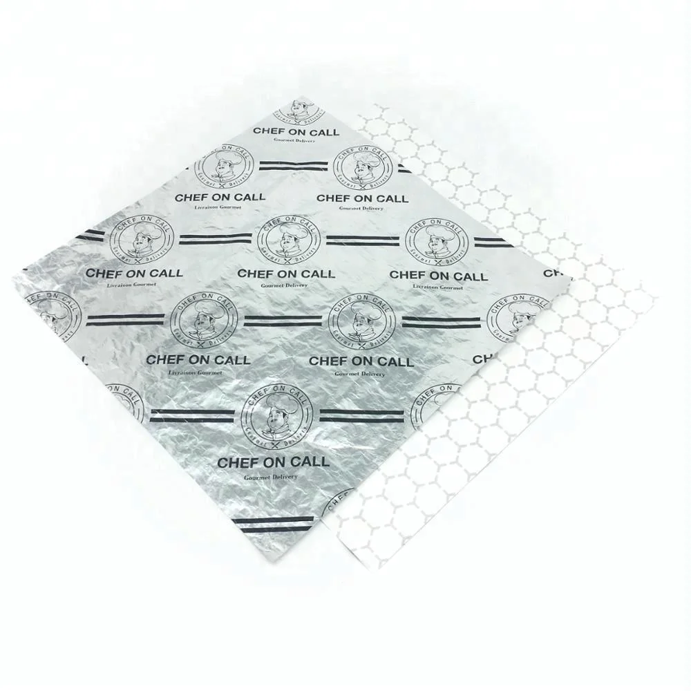 New design aluminium foil sandwich wrapping paper